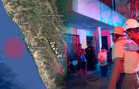 Sismos en Chimbote: Reporte del Minsa