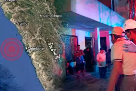 Sismos en Chimbote: Reporte del Minsa