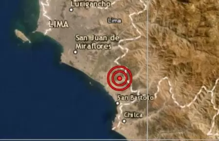 Fuerte sismo volvi� a remecer Per�, con epicentro en Lima.