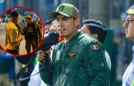 Megaoperativo policial en Independencia