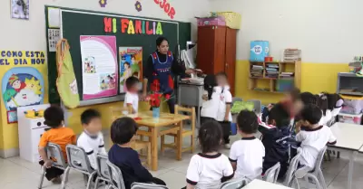 Ingreso desde los 3 a�os para educaci�n inicial