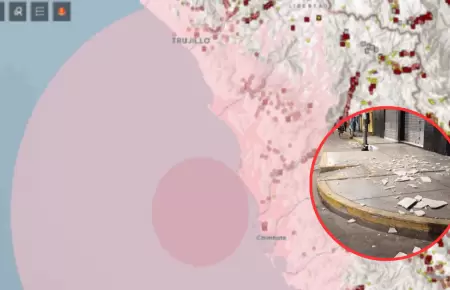 Tras sismo al oeste de Chimbote, Ingemmet detecta zonas con riesgo geol�gico en