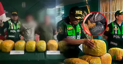Sujetos escondieron bolsas de marihuana en interiores de bolsas de ma�z para pas