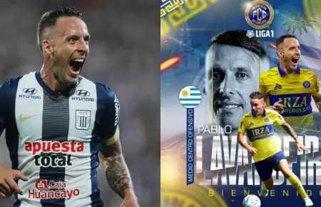 Pablo Lavandeira fue confirmado en FC Cajamarca tras su salida de Alianza Lima.