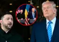 Trump y Zelensky terminan su reuni�n con l�deres europeos sobre la guerra entre Ucrania y Rusia