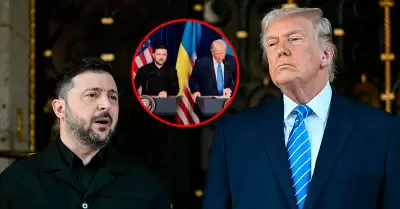 Tras m�s de tres horas, la reuni�n entre Trump y Zelensky para acordar la paz en