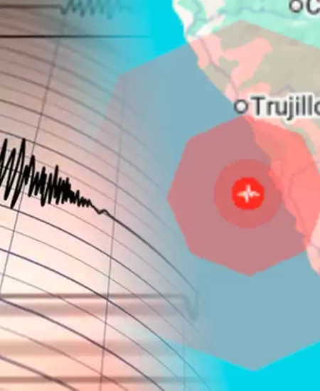 Un nuevo sismo se produjo en Chimbote esta tarde del domingo 28 de diciembre