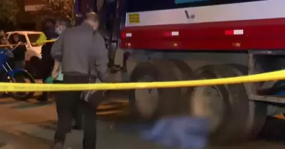 Padre de familia perdi� la vida en accidente vehicular en Surquillo.