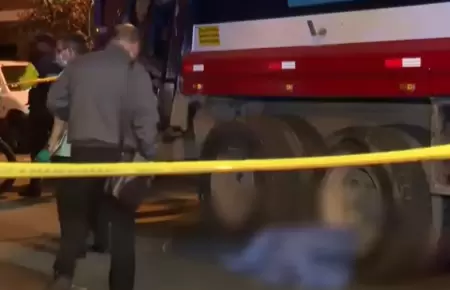 Padre de familia perdi� la vida en accidente vehicular en Surquillo.