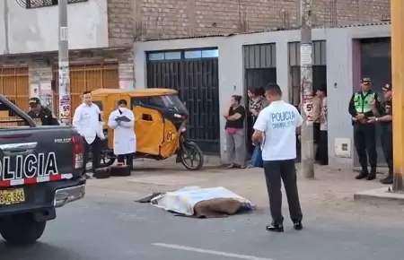 Violento crimen en Comas dej� a un ciudadano extranjero fallecido.
