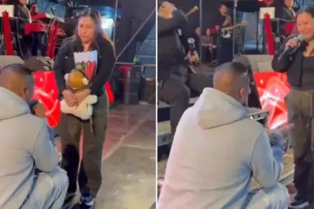 Mujer dice "no" a propuesta de matrimonio