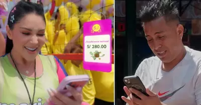 Recrean el famoso yape de 280 soles