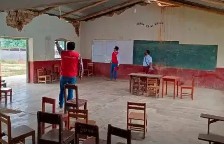 Situaci�n cr�tica la de los colegios rurales al interior del pa�s.