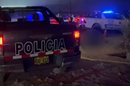 Hombre fue asesinado y abandonado en descampado de SMP.