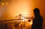 Chorrillos: Incendio en almac�n de chatarra habr�a sido provocado por extorsionadores, seg�n due�o del local