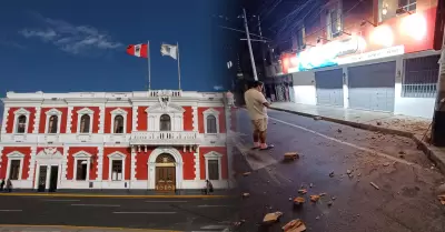 Municipalidad de Trujillo brinda ayuda humanitaria tras sismo de 6.0 en �ncash.