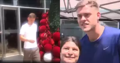 Federico Girotti lleg� al Per� para firmar por Alianza Lima.