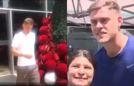 Federico Girotti lleg� al Per� para firmar por Alianza Lima.