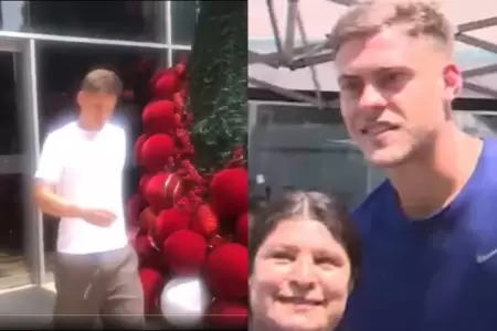 Federico Girotti lleg� al Per� para firmar por Alianza Lima.