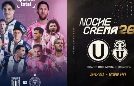 Presentaciones de Alianza Lima y Universitario genera un Cl�sico fuera de las ca