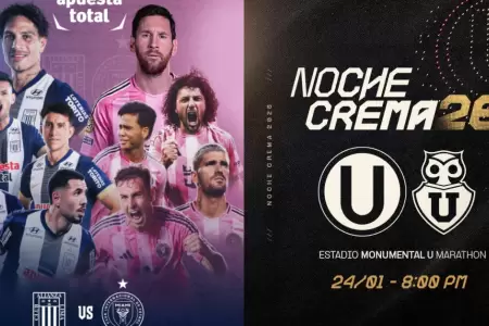 Presentaciones de Alianza Lima y Universitario genera un Cl�sico fuera de las ca