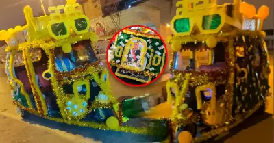 El creador del popular "Moto Noel" volvi� a sorprender con nuevo dise�o.