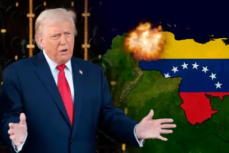 Trump confirm� el primer ataque a tierra en Venezuela.