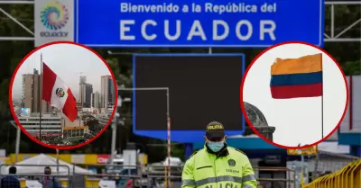 Ecuador cierra la mayor�a de sus fronteras con Per� y Colombia