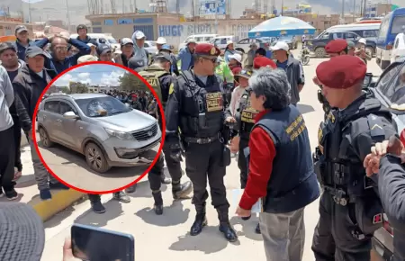 Ni�o fallece tras ser arrastrado varias cuadras por camioneta en Puno