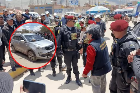 Ni�o fallece tras ser arrastrado varias cuadras por camioneta en Puno