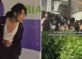 Concierto gratuito de Gabriela Villanueva, imitadora de Michael Jackson, termina en caos y largas colas
