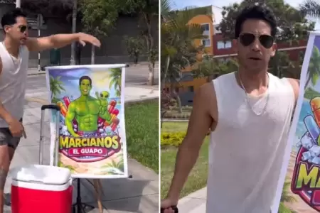 Santiago Su�rez reaparece vendiendo marcianos