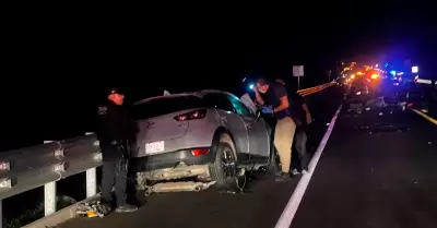 Accidente en Tepic-Compostela.