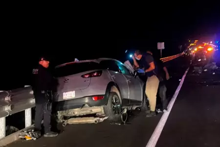 Accidente en Tepic-Compostela.