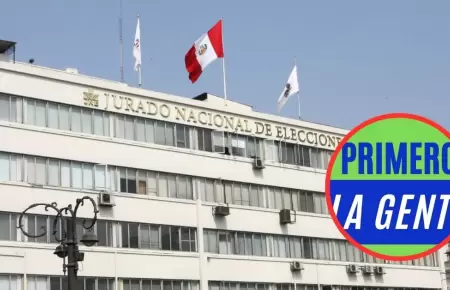 Primero la Gente denuncia fallas en sistema del JNE