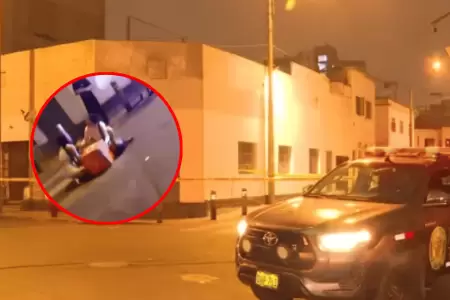 Acribillan de m�s de 10 balazos a repartidor de pedidos por delivery en Cercado