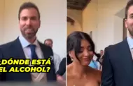 Novios deciden NO ofrecer alcohol en su lujosa boda y generan pol�mica en redes por el MOTIVO