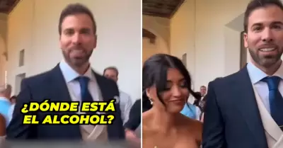 Novios no ofrecen alcohol por inesperada raz�n.