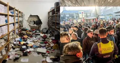 Robo a b�veda de un banco genera p�rdidas superiores a 30 millones de d�lares.