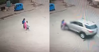 Accidente en Ventanilla deja tres personas heridas.