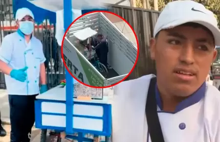 Brian Rojas, de 24 a�os, recuper� su carreta luego de viralizarse el caso.