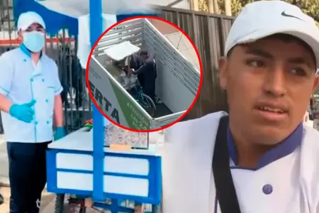 Brian Rojas, de 24 a�os, recuper� su carreta luego de viralizarse el caso.