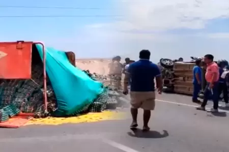 A poco de acabar el 2025, un triple choque se produjo en Chiclayo.