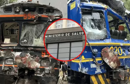 Dos fallecidos y casi un centenar de heridos tras choque de trenes en Machu Picc