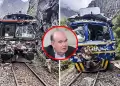 Gobernador del Cusco desconoce si trenes que colisionaron en Machu Picchu son de L�pez Aliaga