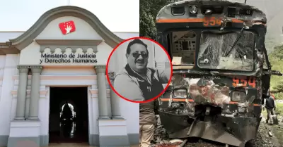 Minjusdh ofrece defensa p�blica gratuita a deudos de fallecido en choque de tren