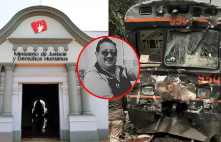Minjusdh ofrece defensa p�blica gratuita a deudos de fallecido en choque de tren