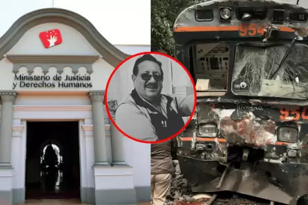 Minjusdh ofrece defensa p�blica gratuita a deudos de fallecido en choque de tren
