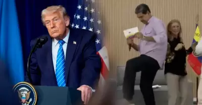 Maduro responde a los ataques de EE.UU. con el remix "No war, yes peace".