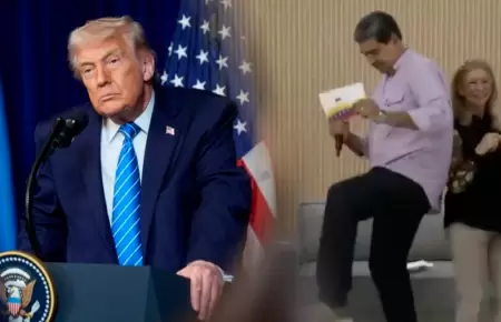 Maduro responde a los ataques de EE.UU. con el remix "No war, yes peace".